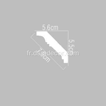 Moulure de couronne en polyuréthane avec motif en forme d&#39;œuf